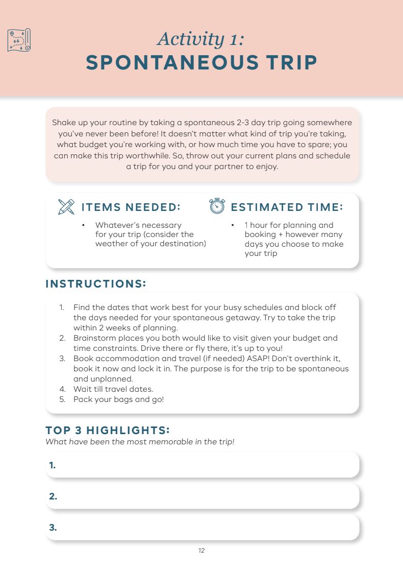 Custom formatting example - artistic layout